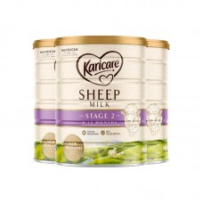 【12月大促】【新西兰直邮包邮】Karicare 可瑞康 绵羊奶2段 900克x3罐/箱（6-12个月）【奶粉订单身份证必须上传】【新疆、西藏、内蒙古、青海、宁夏、海南、甘肃，需加收运费】